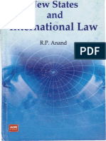 Anand R.P. New States and International Law
