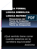 Unidad1 Presentacion II Parte Logica Formal - PPSX