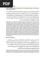 HADIST IBNU MAJAH Mengikuti Sunnah Rasulullah SAW