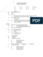 F2 Science Answer for Revision Chapter 1 and Chapter 2 1