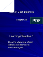 Chapter23 Audit of Cash Balances