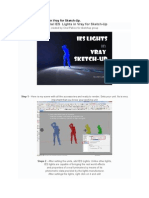 TUTORIAL IES Lights in Vray For Sketch