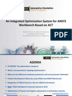 Integrated Optimization System Fedesign