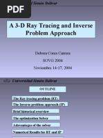 A 3D Ray Tracing Approach