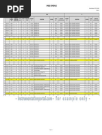 Electrical Cable Schedule Template | PDF | Gas Technologies ...