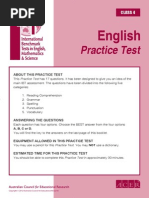 Download IBT Sample Paper Grade 4 English by Nestor Dsouza SN263154523 doc pdf