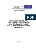 Ghidul CEAC in Unitatile de Invatamant Preuniversitar Partea a II A