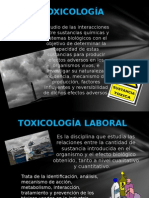 Presentación Toxicología Laboral