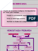 Hemostasia y Coagulacion