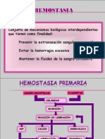 hemostasia y coagulacion