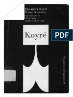 Koyre - Pensar La Ciencia - 