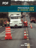 Pesquisa CNT de Rodovias 2014