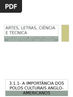 A Importância Dos Polos Culturais Anglo-Americanos