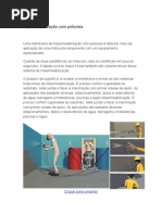Impermeabilização Com Poliureia