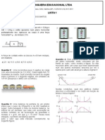 Lista de Física 2 com 12 questões