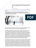 Quer melhorar a memória só precisa fazer jogging, i, 201001