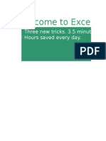 Welcome To Excel1