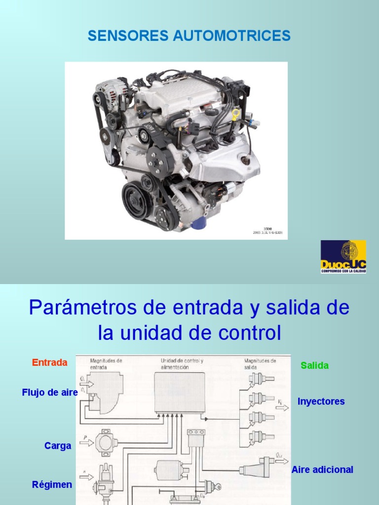 Sensores automotrices: descripción y funcionamiento de los principales ...