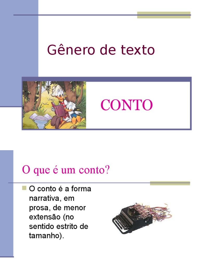 Conto Short Stories Narration