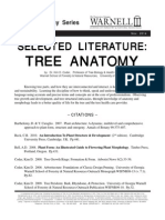 Tree Anatomy Selected Literature 14-25