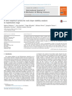 A New Empirical System For Rock Slope Stability Analysis PDF