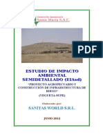 1 - 2012 - EIA-SD - INFRAESTRUCTURA DE RIEGO - EIAsd Corporacion Agropecuaria Santa Maria S.A.C