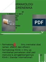 Farmakologi Adrenenika