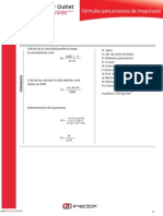 Formulas Maquinado Potencia