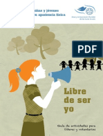 Manual para Lideres, Programa Libre de Ser Yo