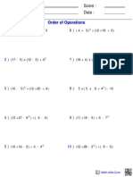 order of operations pl