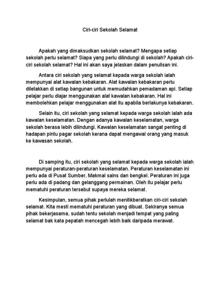 Saya Sebuah Basikal Karangan