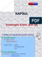 Materi Sediaan Kapsul