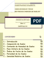 Capítulo III - Propiedades Fisicas e Indices de Suelos