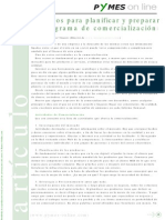 8 Puntos Para Un Plan de Comercializacion