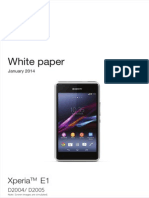 Whitepaper en d2004 d2005 Xperia e1