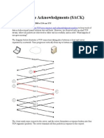 TCP Selective Acknowledgments