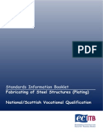 Standards Information Booklet: Fabricating of Steel Structures (Plating) National/Scottish Vocational Qualification