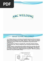 JJ104 Workshop Technology CHAPTER9 Arc Welding