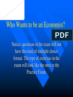 Who Wants To Be An Economist?