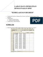 Pengolahan Data Penelitian Menggunakan SPSS