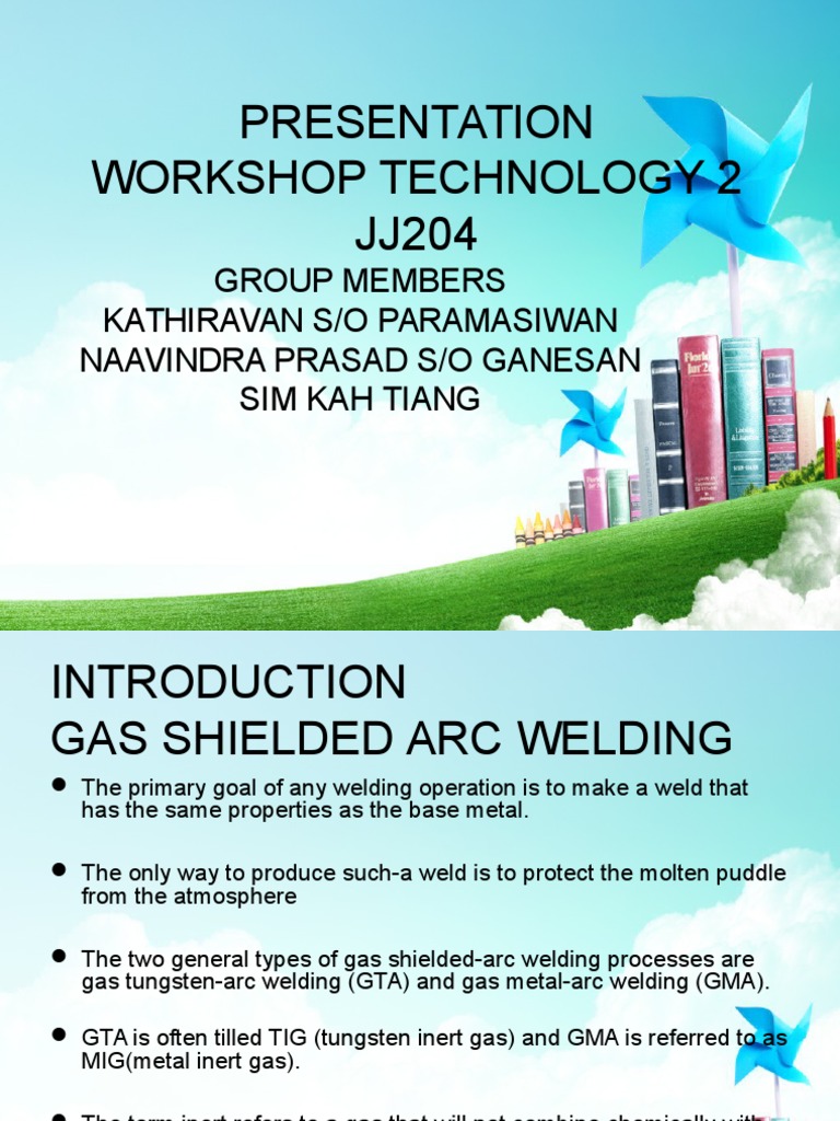 Gas Shielded Arc Welding Techniques | PDF | Welding | Construction