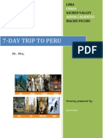 Best Peru Tours - 7-DAY TRIP TO PERU