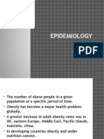 Obesity( Epidemiology & Causes)