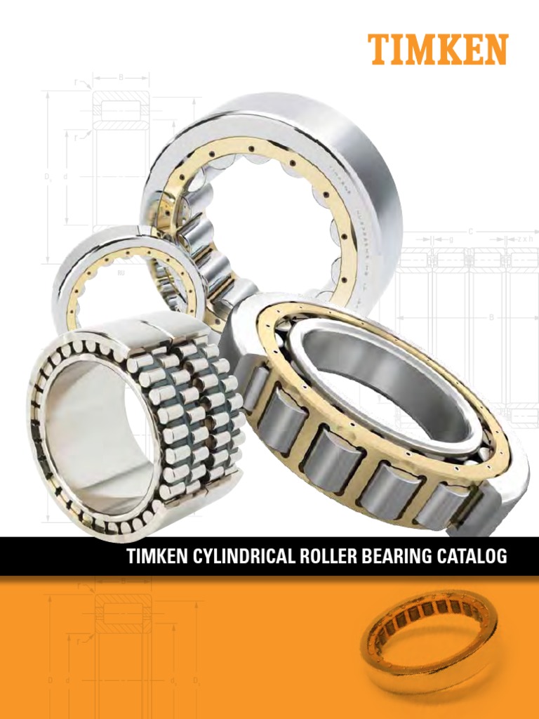 Timken Cylindrical Roller Bearing Catalog Bearing (Mechanical