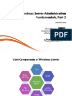 1 Windows Server Administration Fundamentals Part2 m1 Slides