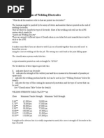 The Classification of Welding Electrodes