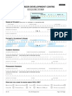 HCL Career Development Centre: Enquiry Form