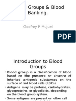 Blood Groups & Blood Banking