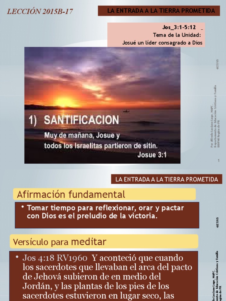 La Tierra Prometida In English