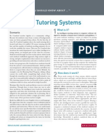 intelligent tutoring systems